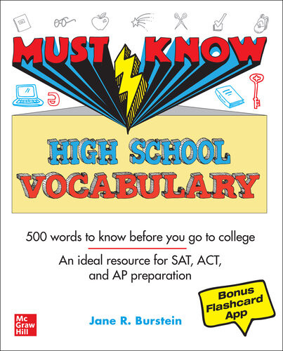 Must Know High School Vocabulary Jane R Burstein
