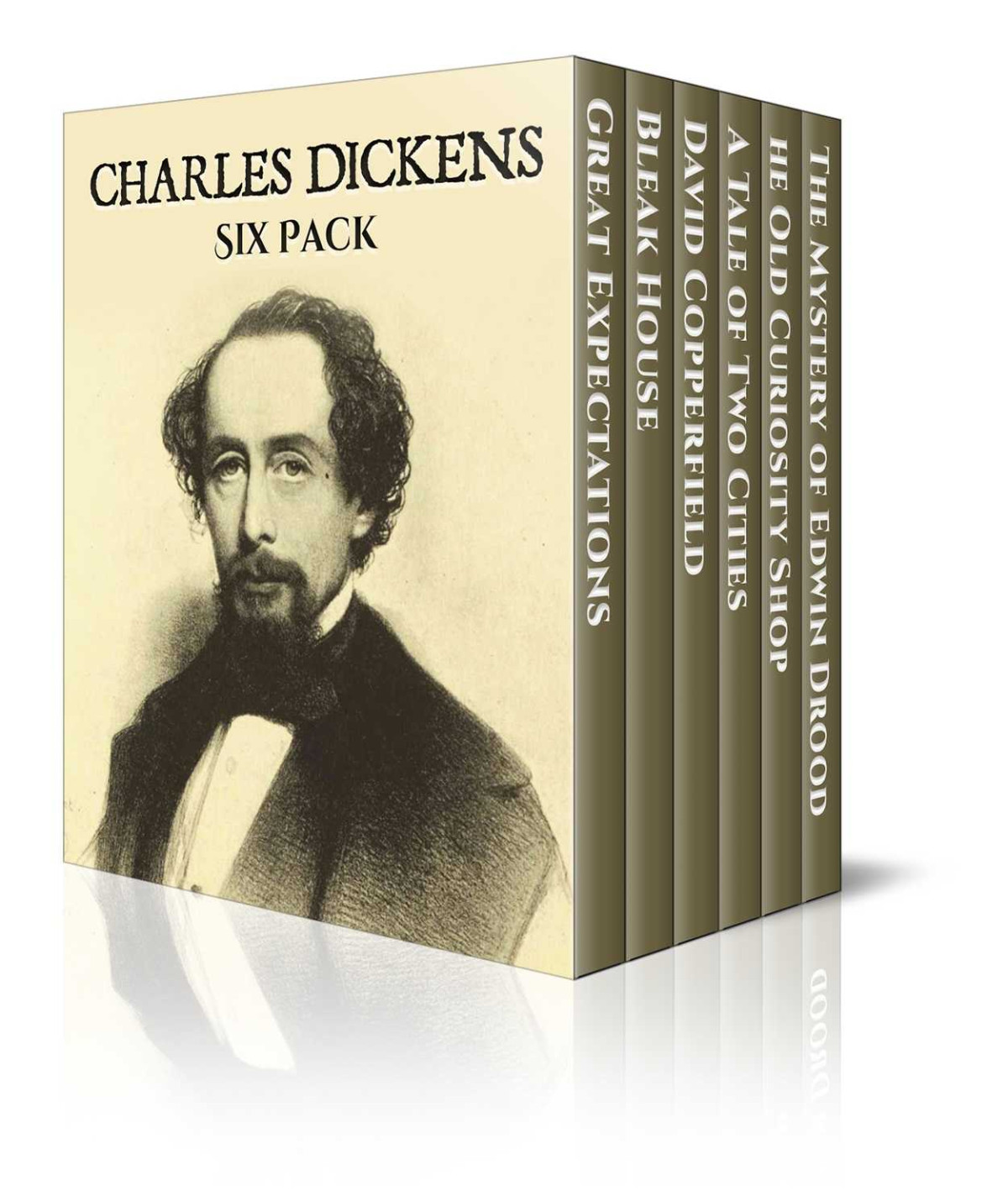 Charles Dickens Six Pack The Old Curiosity Shop David Copperfield Bleak House A Tale Of Two Cities Great Expectations And Edwin Drood Illustrated Six Pack Classics Book 7 Dickens