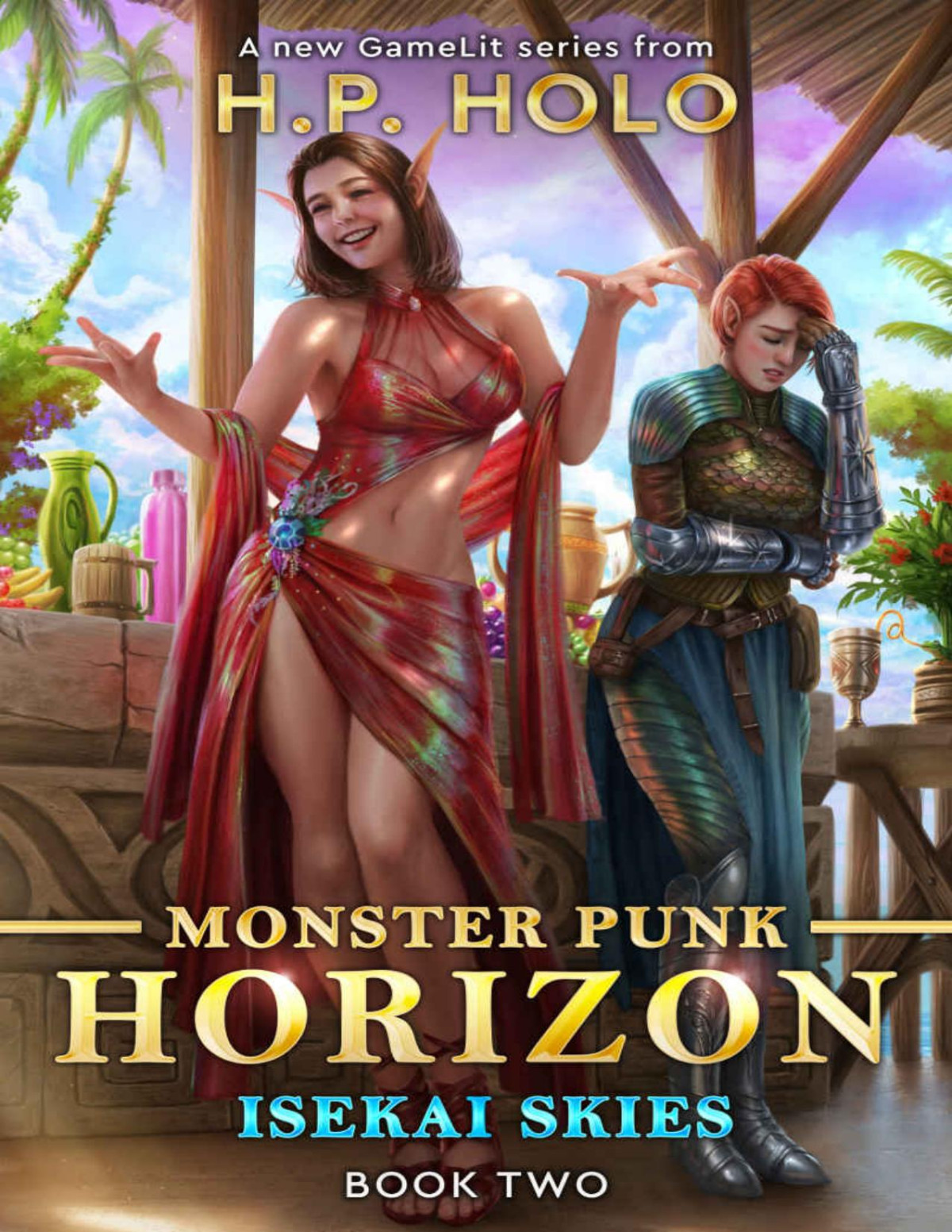 Isekai Skies A Monster Hunting Gamelit Portal Fantasy Monster Punk Horizon Book 2 Hp Holo
