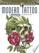 Creative Haven Modern Tattoo Designs Coloring Book Creative Haven Coloring Books Illustrated Siuda