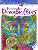 Creative Haven Entangled Dragonflies Coloring Book Adult Coloring Clr Csm Porter