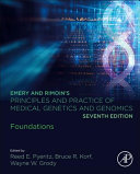 Emery And Rimoins Principles And Practice Of Medical Genetics And Genomics Foundations 7th Edition Reed E Pyeritz