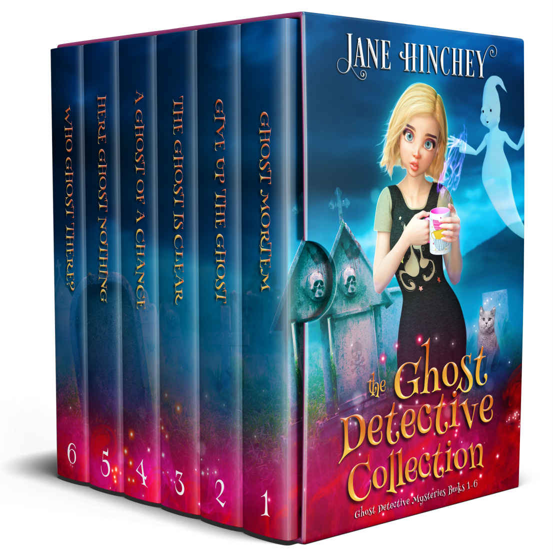 The Ghost Detective Mystery Collection Books 16 Jane Hinchey
