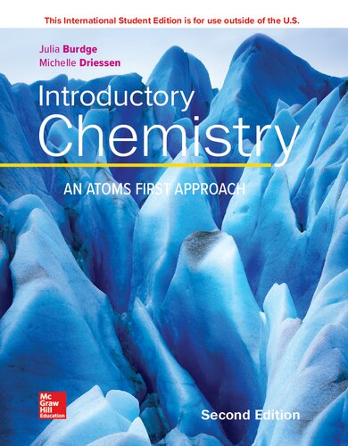Introductory Chemistry An Atoms First Approach 2nd Edition Julia Burdge