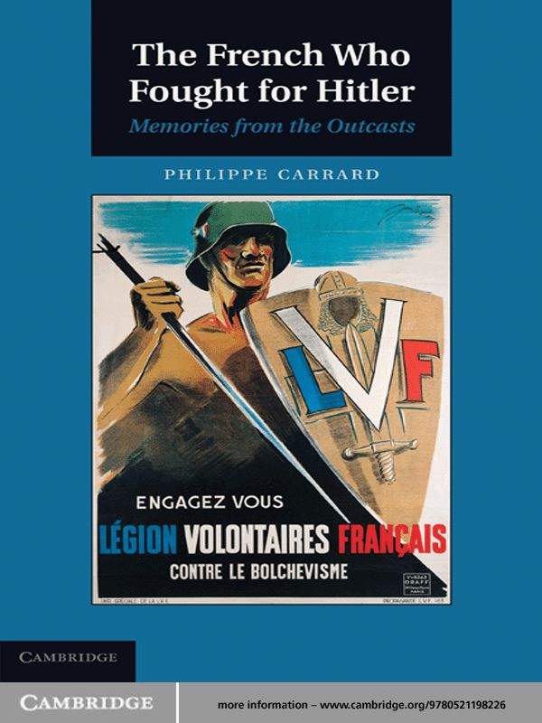 The French Who Fought For Hitler Carrard