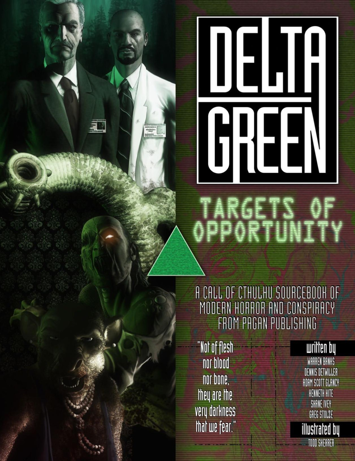 Delta Green Targets Of Opportunity Warren Banks Dennis Detwiller Adam Scott Glancy Shane Ivey Greg Stolze Kenneth Hite