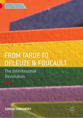 From Tarde To Deleuze And Foucault The Infinitesimal Revolution Tonkonoff