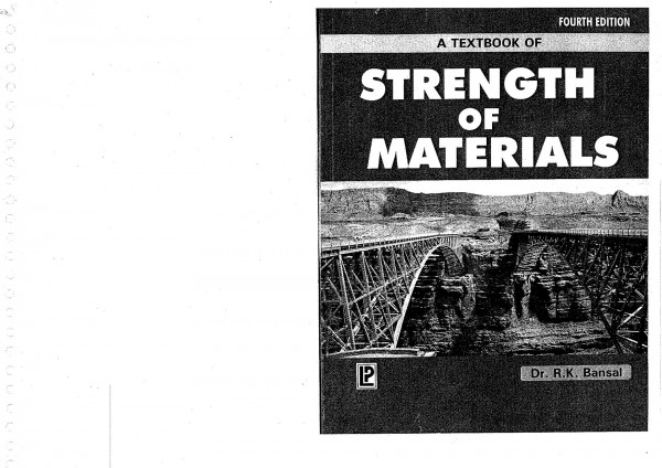 A Textbook Of Strength Of Materials 4th Rk Bansal