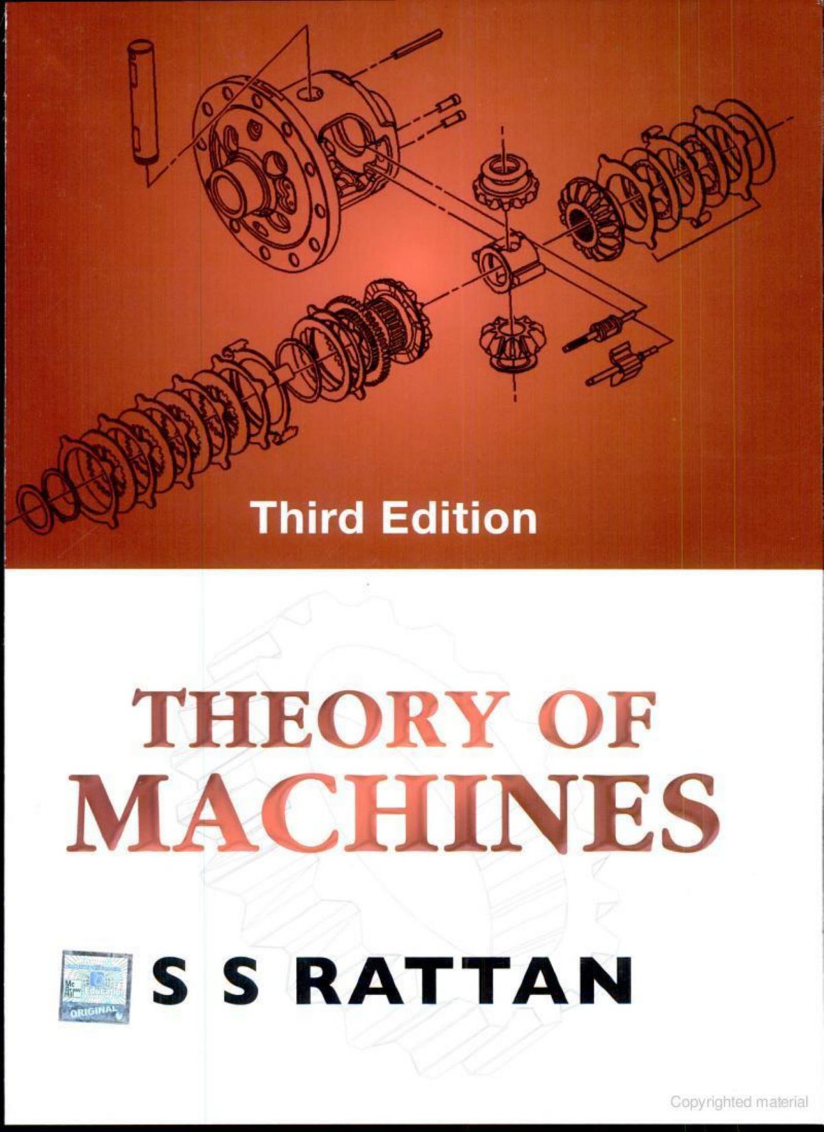 Theory Of Machines Third Edition Fourth 4th Edition Mc Graw Hill India