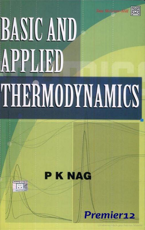 Engineering Thermodynamics Pk Nag