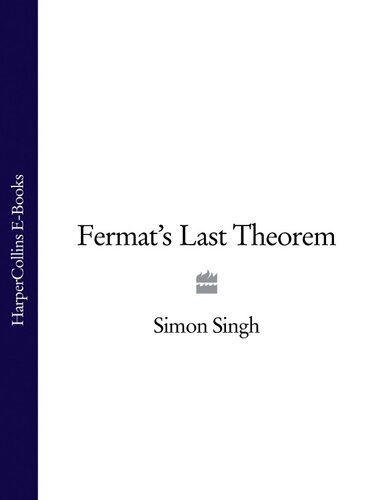 Fermats Last Theorem Reissue Singh Simon
