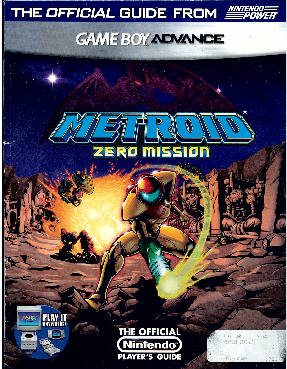 Metroid Zero Mission Game Boy Advance The Official Guide From Nintendo Power Nintendo Of America
