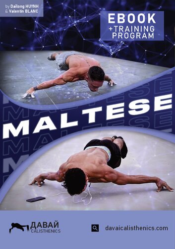 Maltese Programme Calisthenics Dailong Huynh Valentin Blanc