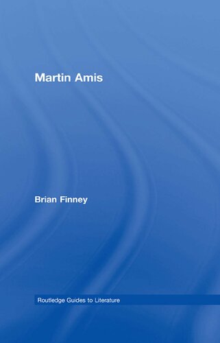 Martin Amis 1st Edition Brian Finney