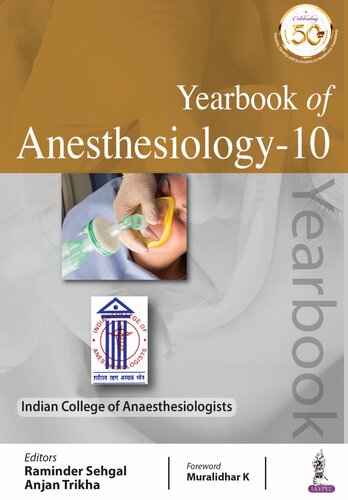 Yearbook Of Anesthesiology10 1st Edition Sehgal Raminder Trikha
