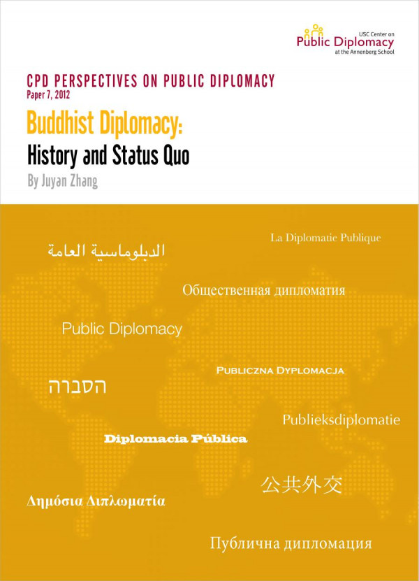 Buddhist Diplomacy History And Status Quo Juyan Zhang