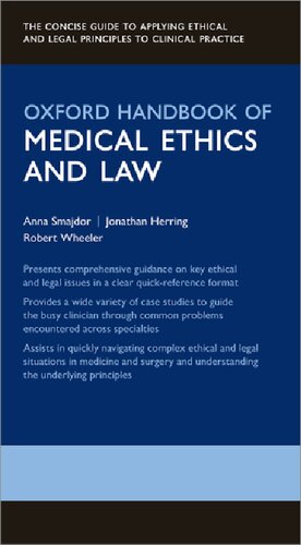 Oxford Handbook Of Medical Ethics And Law Anna Smajdor Jonathan Herring