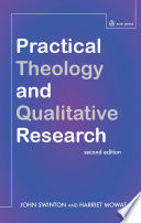 Practical Theology And Qualitative Research Second Edition 2nd Swinton