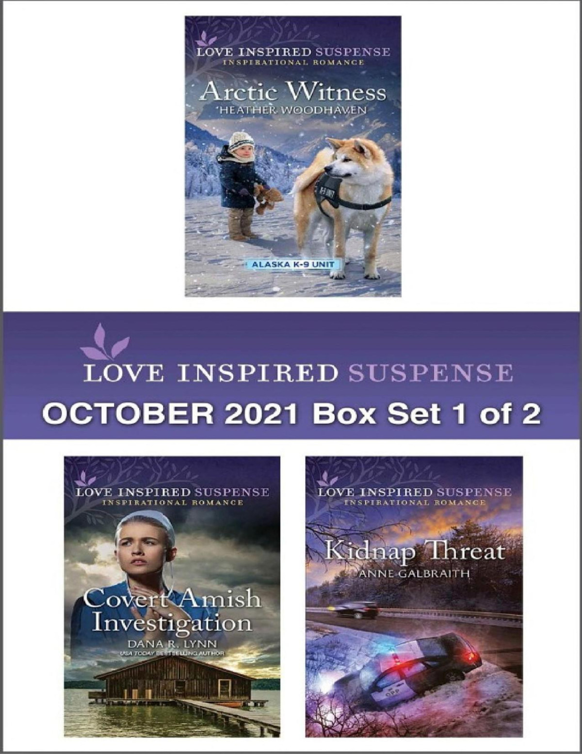 Love Inspired Suspense October 2021 Box Set 1 Of 2 Heather Woodhaven Dana R Lynn Anne Galbraith