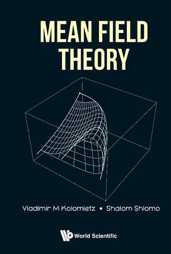 Mean Field Theory Vladimir M Kolomietz Shalom Shlomo