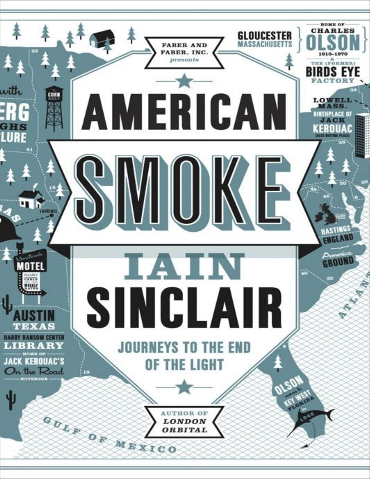 American Smoke Journeys To The End Of The Light Sinclair Ian
