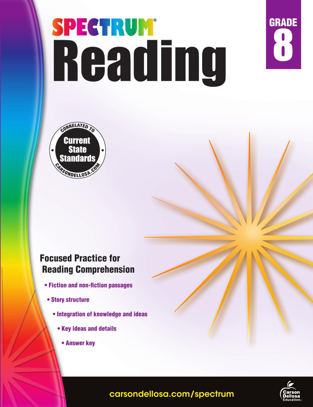 Spectrum Reading Workbook Grade 8 Spectrum