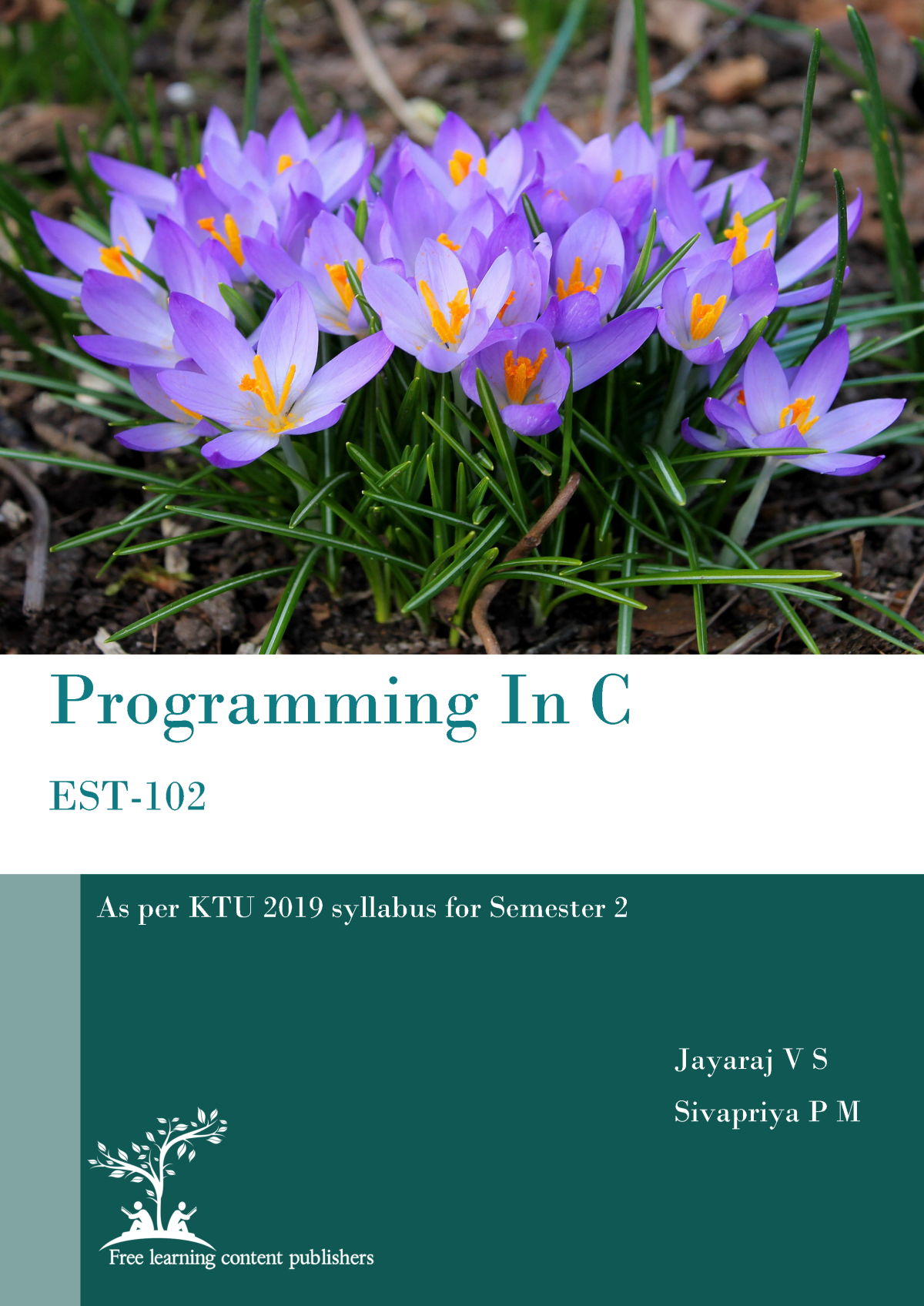 Programming In C Est102 1st Edition Jayaraj V S Sivapriya P M