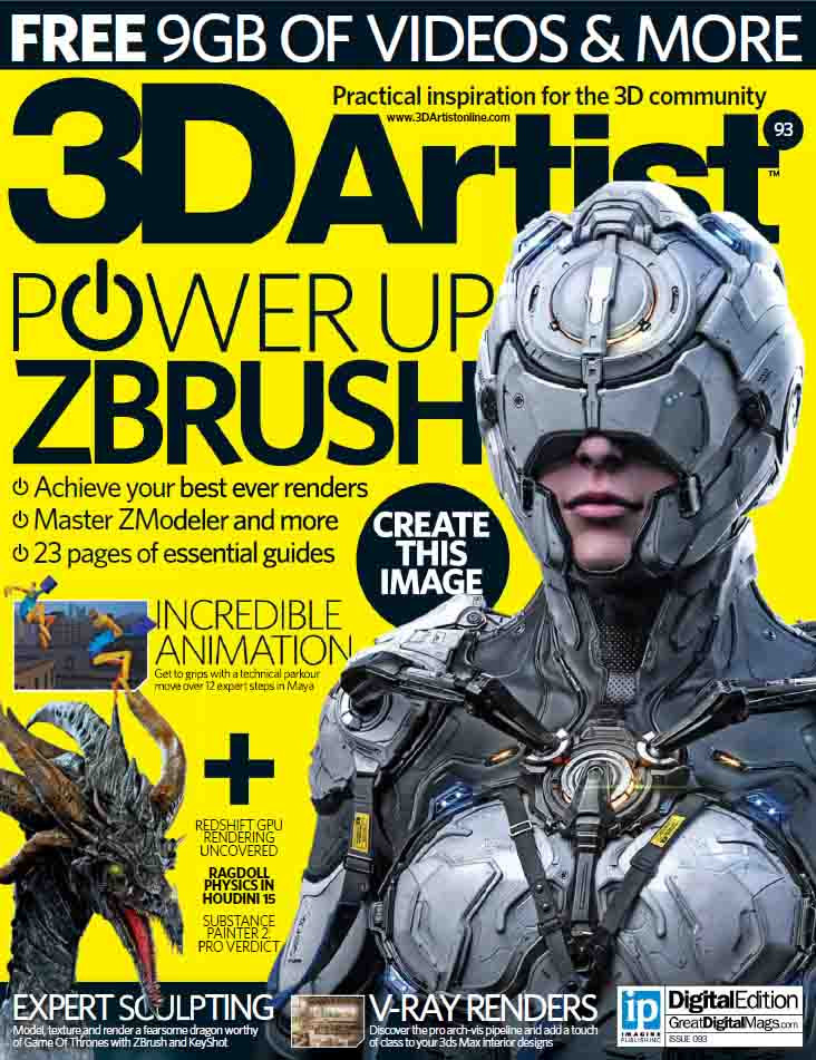 3d Artist Issue 93 2016pdf 1st Edition 3d Artist