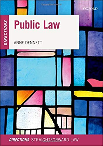 Public Law Directions Jbj62654 Dennett Anne