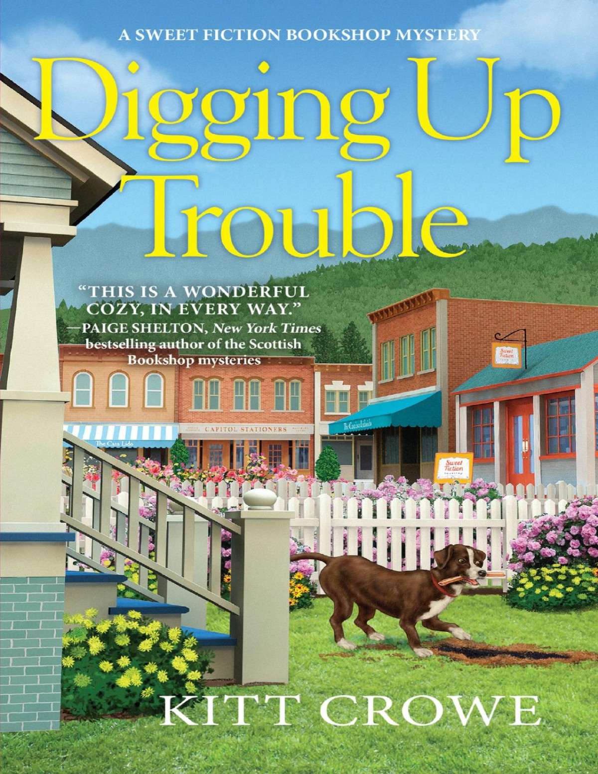 Digging Up Trouble Sweet Fiction Bookshop Mystery 1 Kitt Crowe