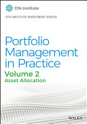 Portfolio Management In Practice Volume 2 Asset Allocation 1st Edition Cfa Institute