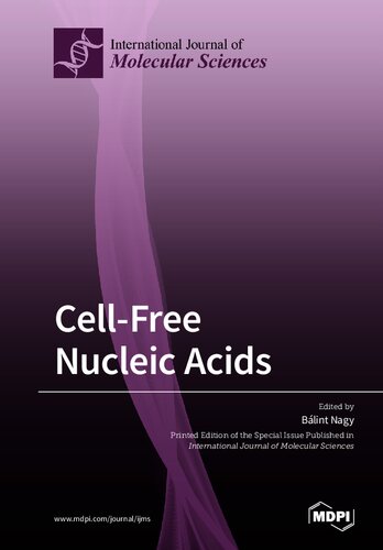 Cellfree Nucleic Acids Blint Nagy Editor