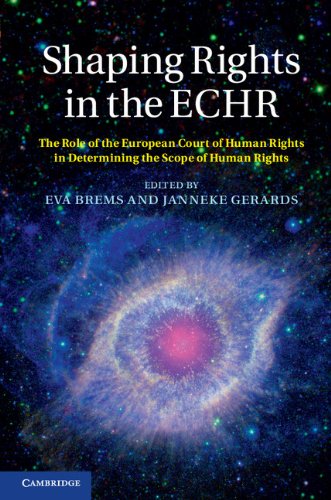Shaping Rights In The Echr The Role Of The European Court Of Human Rights In Determining The Scope Of Human Rights Illustrated Eva Brems Editor