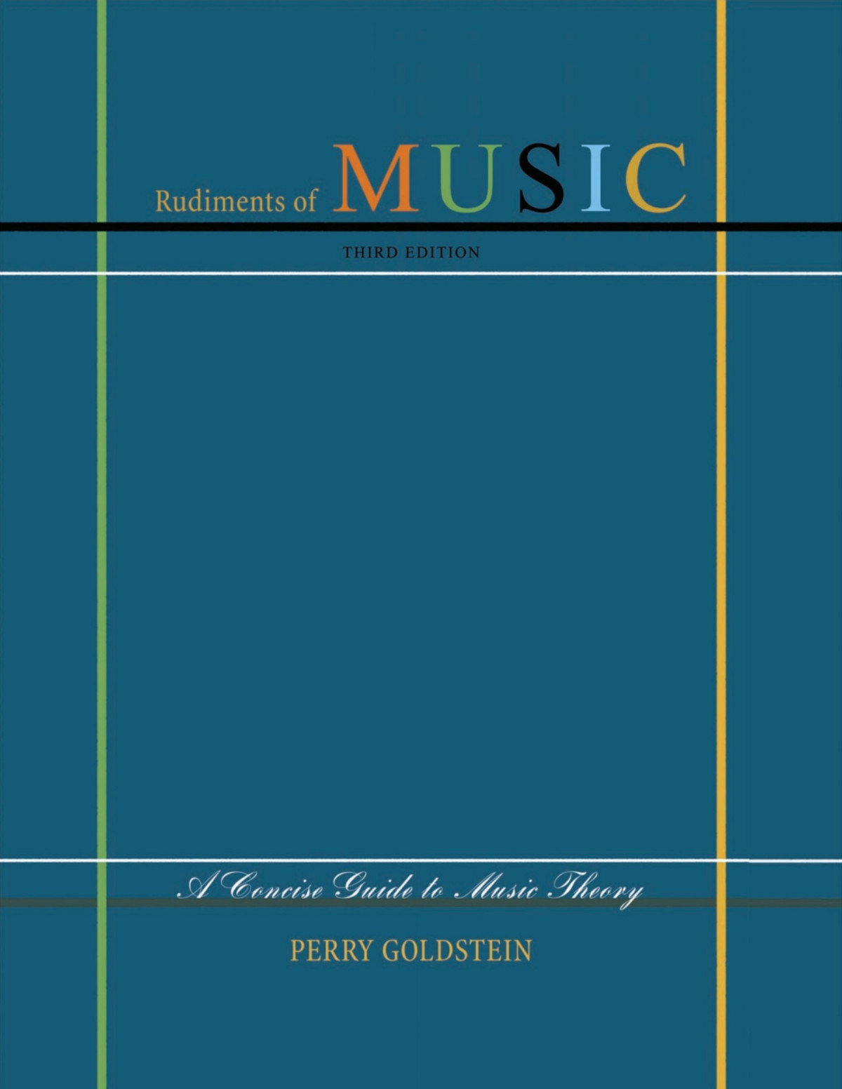 Rudiments Of Music 3rd Edition Perry Goldstein