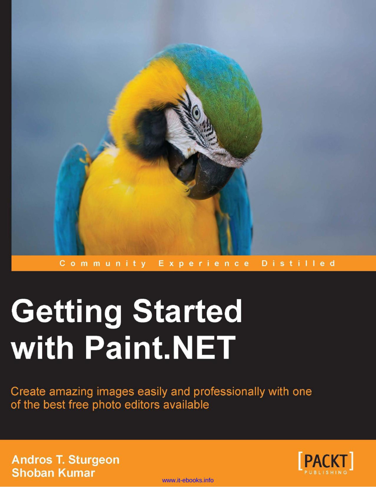 Getting Started With Paintnet 1st Edition Andros Sturgeon Shoban Kumar