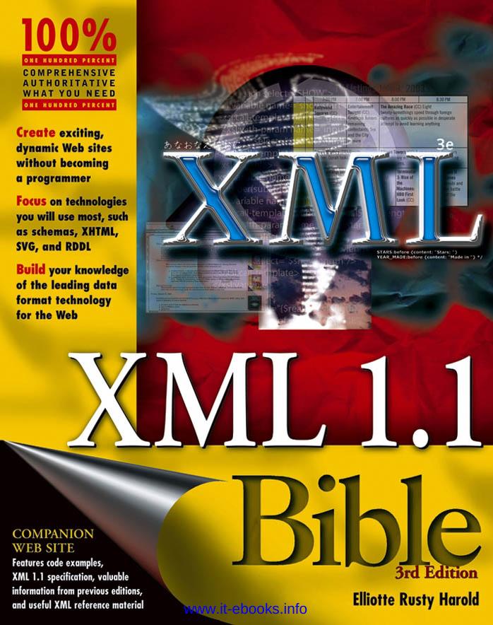 Xml 11 Bible 3rd Edition Elliotte Rusty Harold