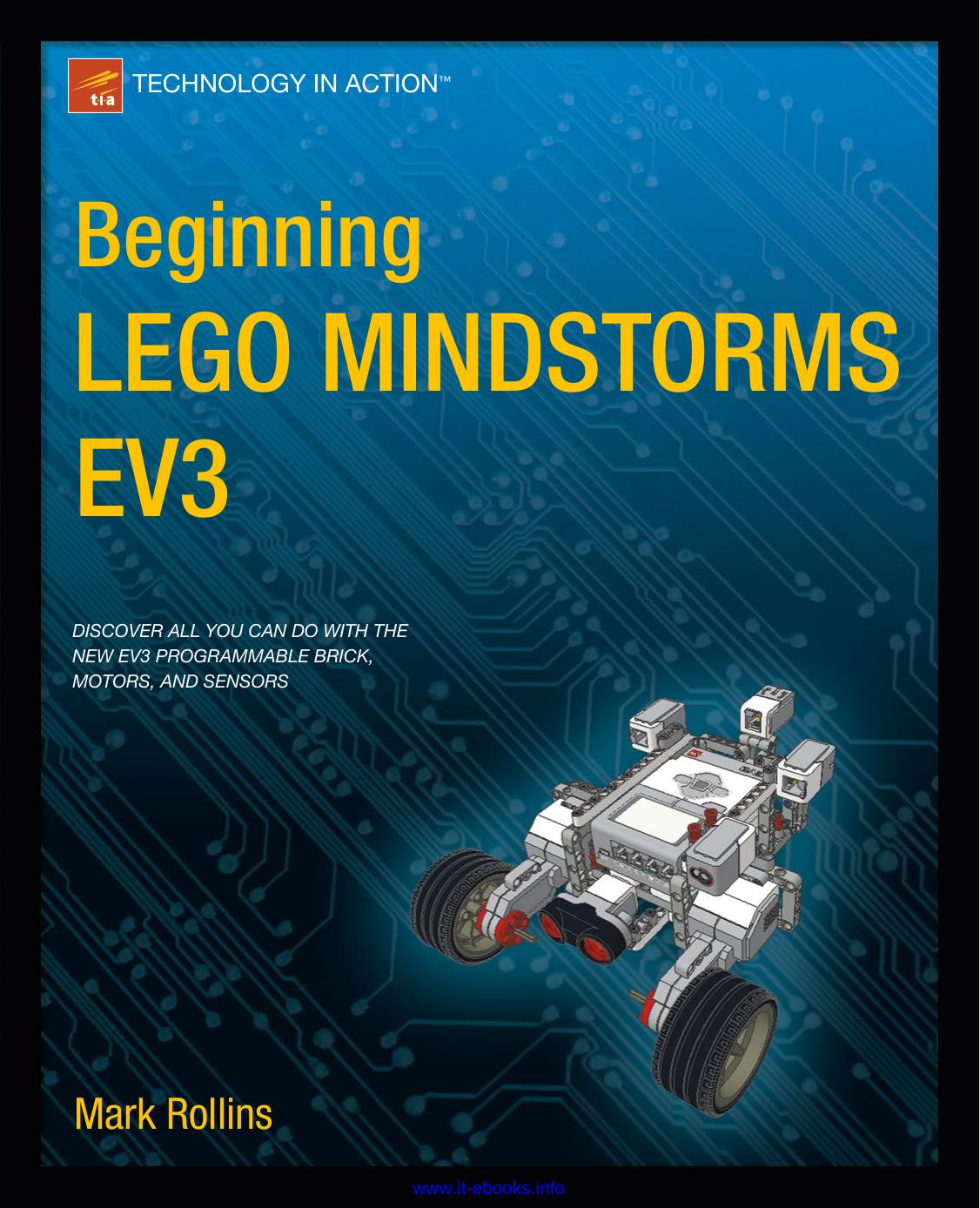 Beginning Lego Mindstorms Ev3 Mark Rollins