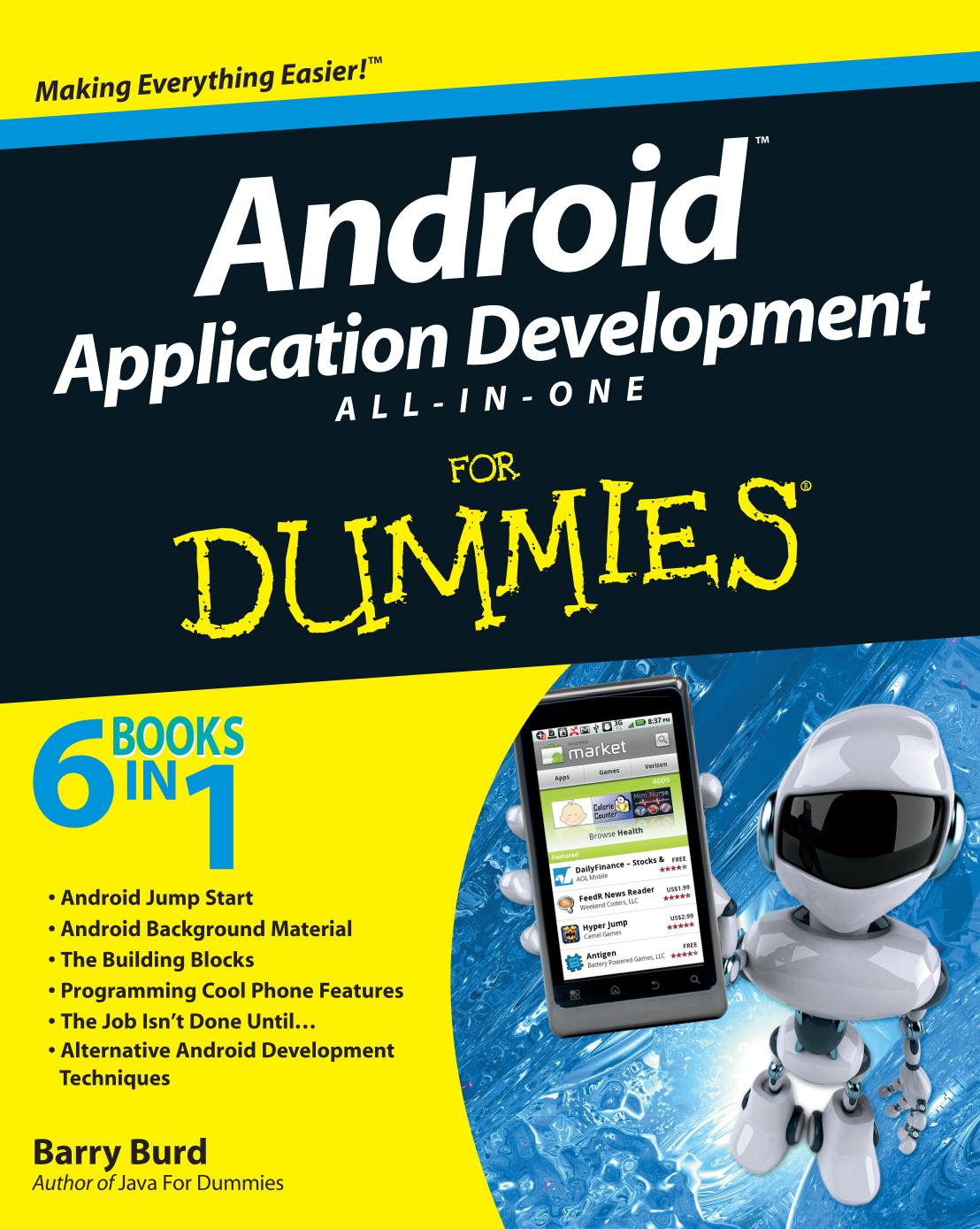 Android Application Development Allinone For Dummies 1st Edition Barry Burd