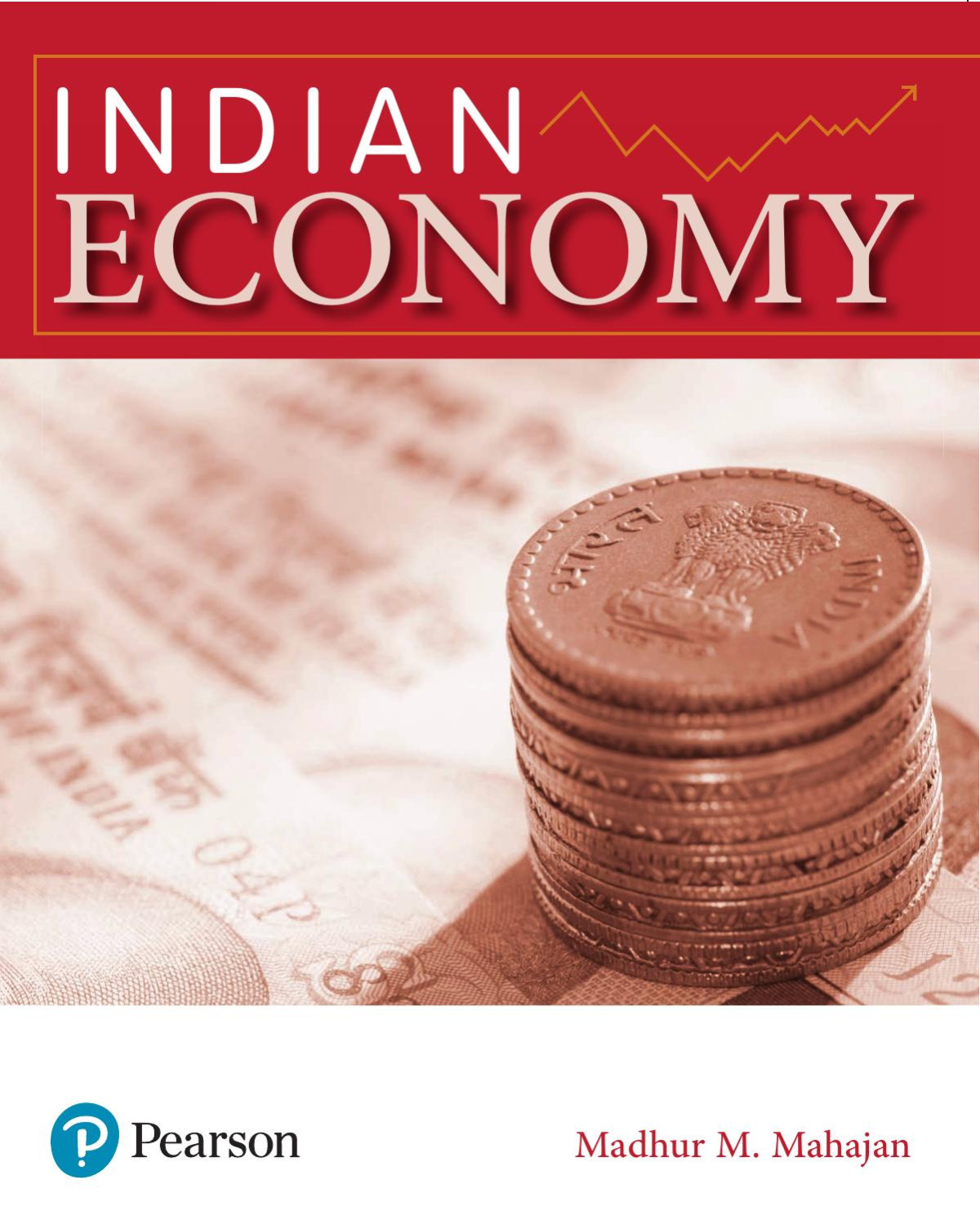 Indian Economy For Upsc Civil Services State Services Ugc University College Ug Pg Exams First Edition Madhur M Mahajan