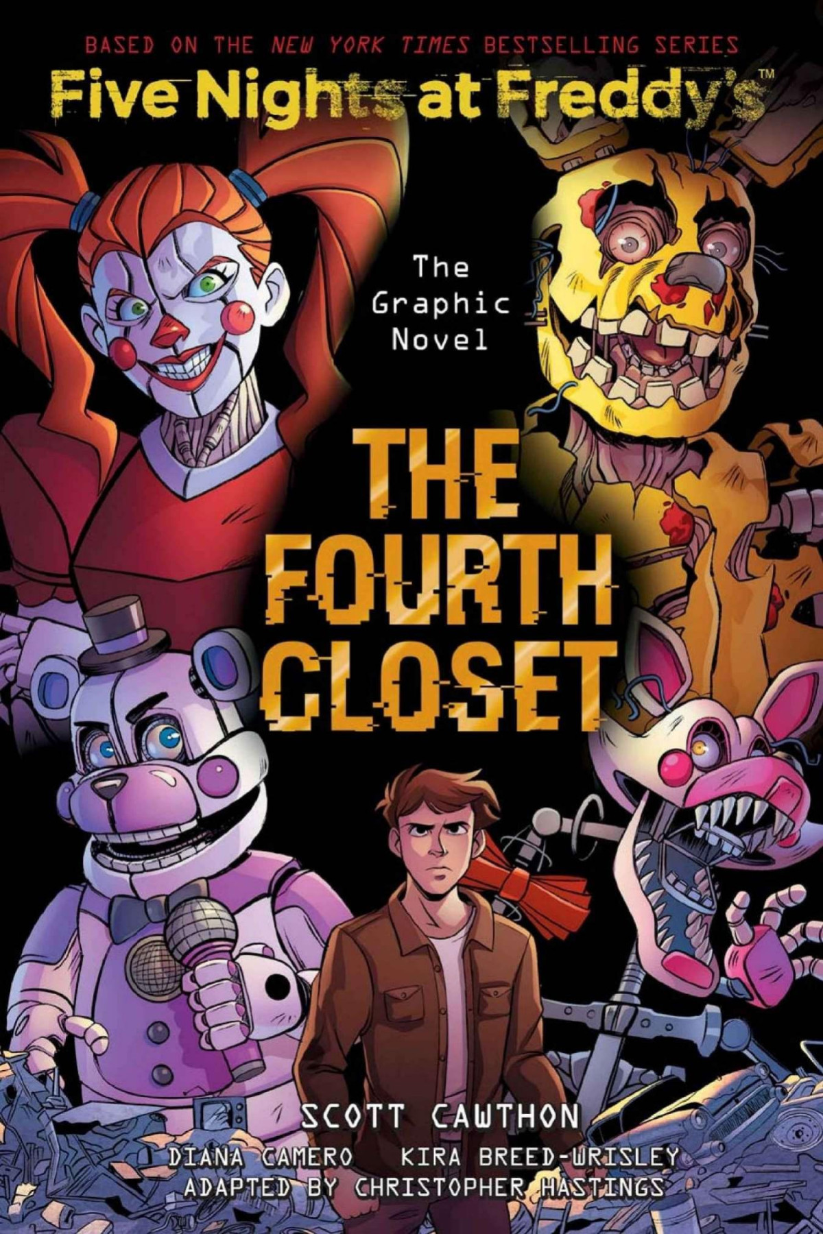 The Fourth Closet An Afk Book Five Nights At Freddys Graphic Novel 3 Scott Cawthon