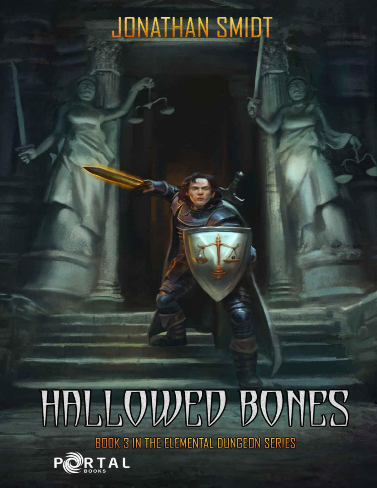 Hallowed Bones Elemental Dungeon 3 Jonathan Smidt Portal Books
