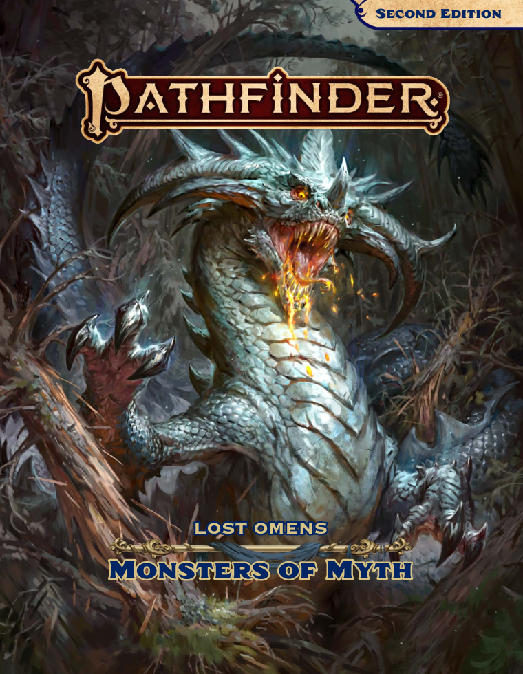 Pathfinder 2e Lost Omens Monsters Of Myth 2nd Edition James Case