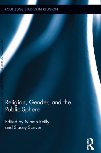 Religion Gender And The Public Sphere 1st Edition Niamh Reilly Editor