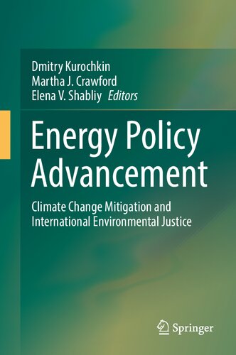 Energy Policy Advancement Climate Change Mitigation And International Environmental Justice Dmitry Kurochkin