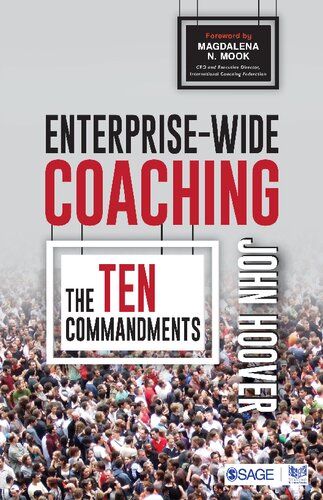 Enterprisewide Coaching The Ten Commandments 1st Edition John J Hoover
