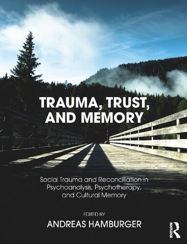 Trauma Trust And Memory Social Trauma And Reconciliation In Psychoanalysis Psychotherapy And Cultural Memory Andreas Hamburger