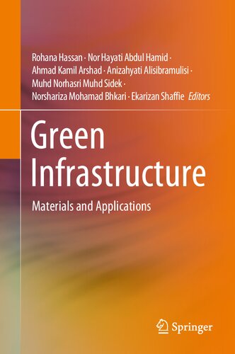 Green Infrastructure Materials And Applications Rohana Hassan