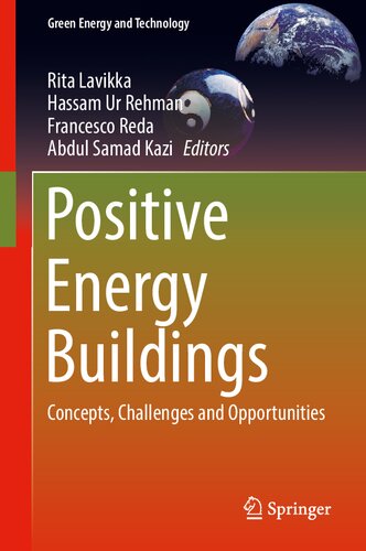 Positive Energy Buildings Concepts Challenges And Opportunities Rita Lavikka