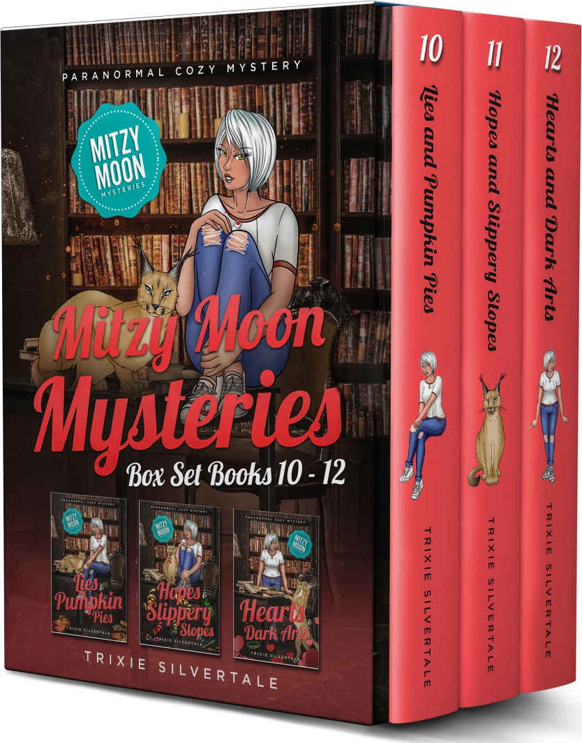 Mitzy Moon Mysteries Books 1012 Paranormal Cozy Mystery Mitzy Moon Mysteries Box Set Book 4 Trixie Silvertale