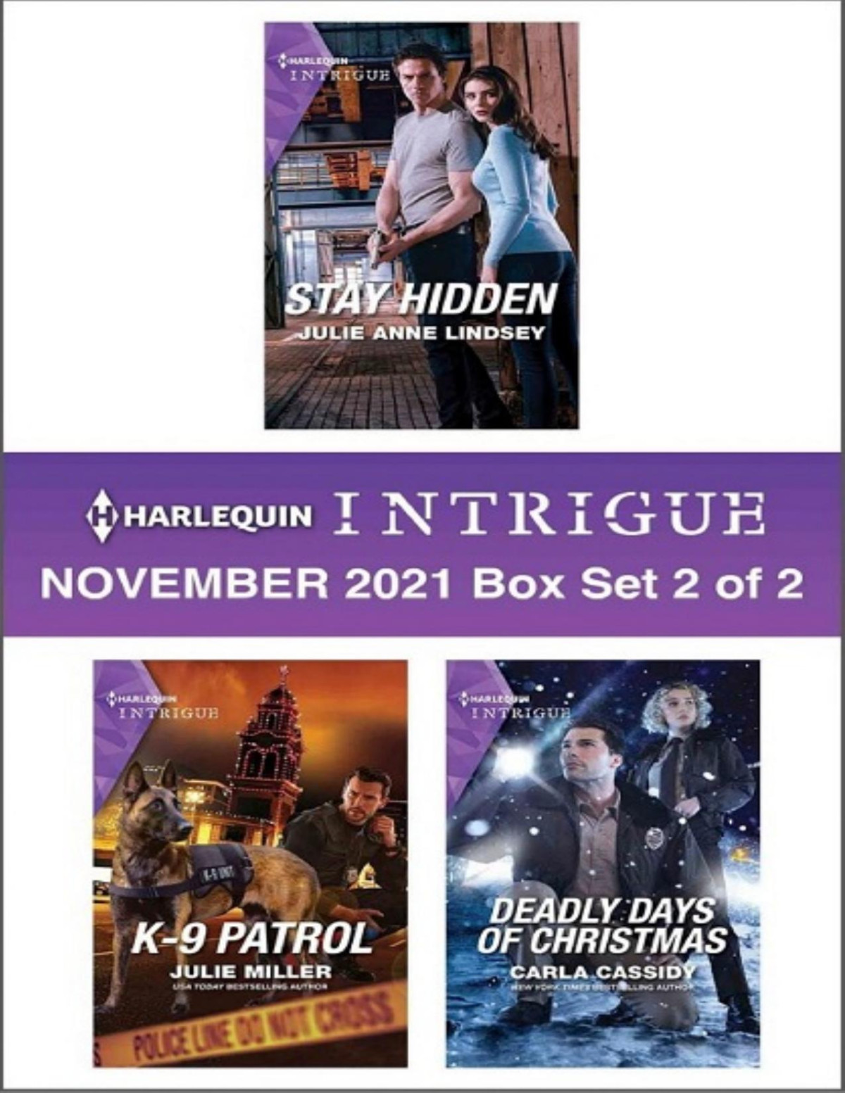 Harlequin Intrigue November 2021 Box Set 2 Of 2 Julie Anne Lindsey Julie Miller Carla Cassidy